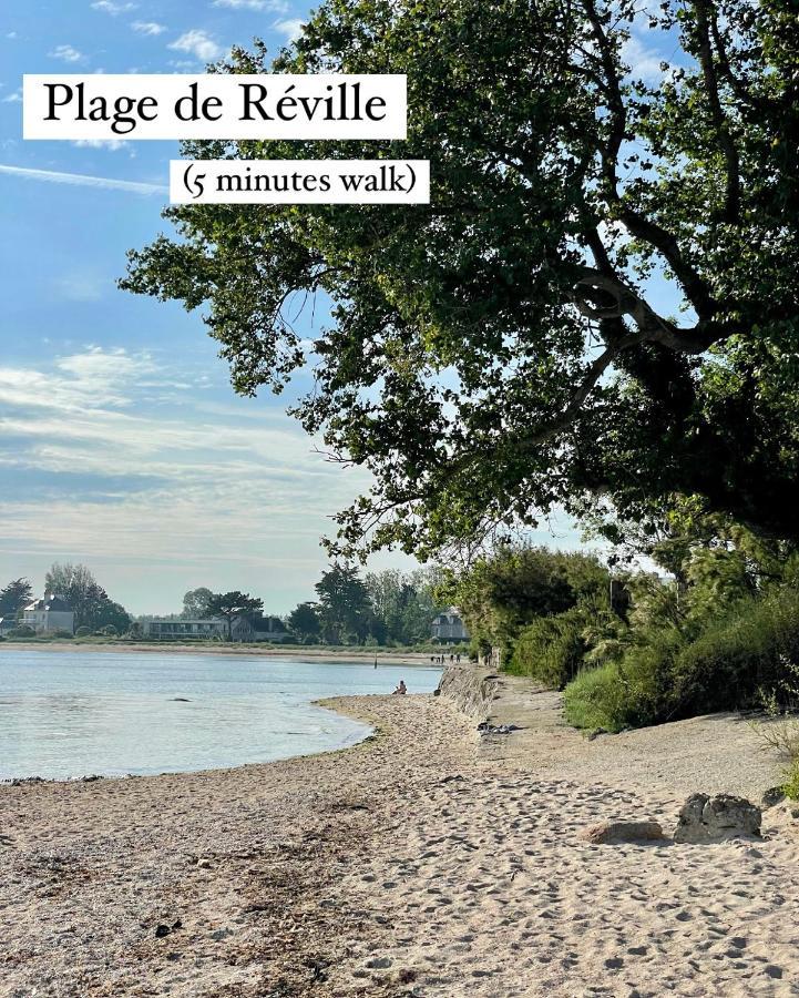 Le Pressoir De La Gervaiserie - 300M De La Plage Réville Esterno foto